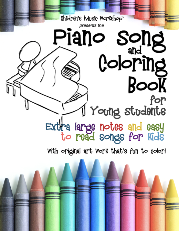 Piano Song and Coloring Book